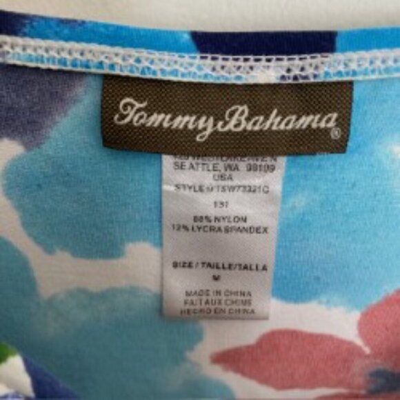 Tommy Bahama Floral Swim Cover Up Dress Medium - Picture 2 of 5